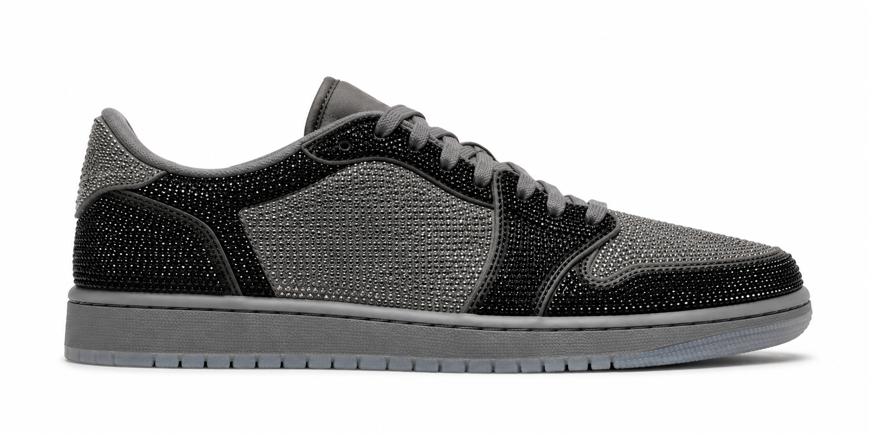 Retro Low OG Crystal Stealth Sneakers