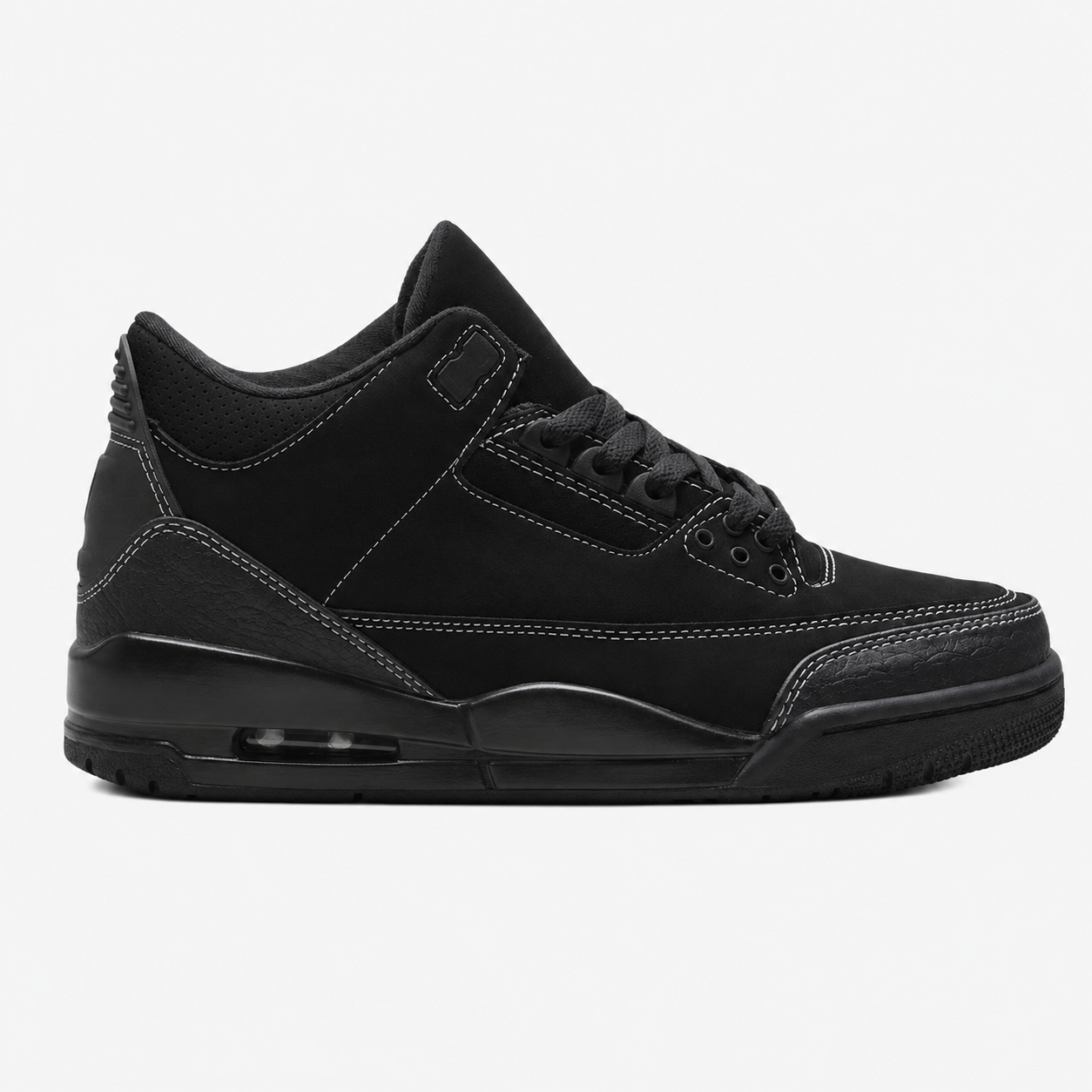 3 Retro TS Black Sneakers