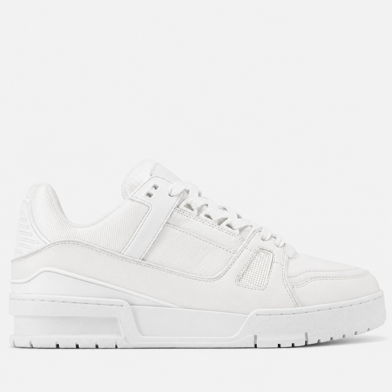 LV Trainer Sneaker All White