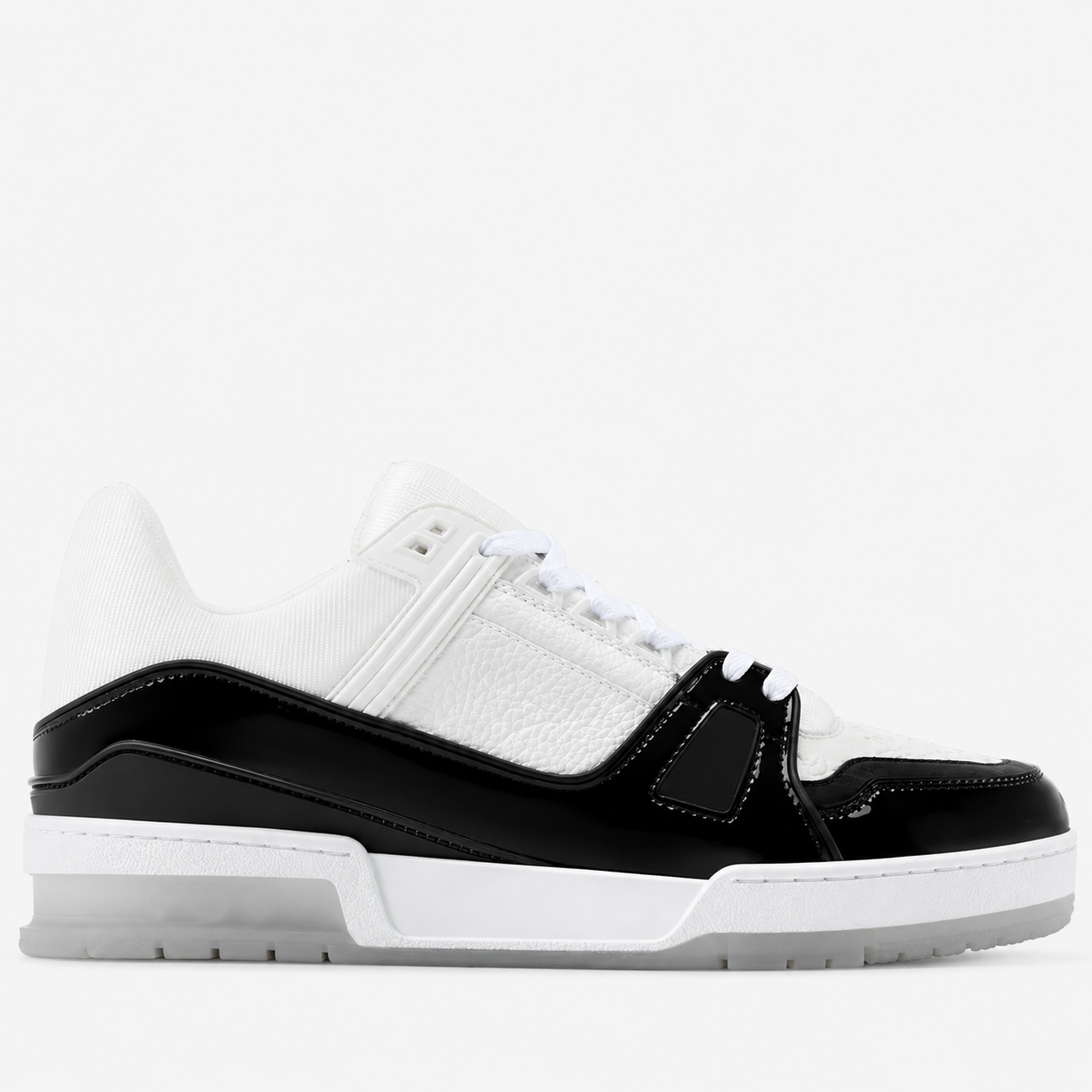 LV Trainer Sneaker White and Black