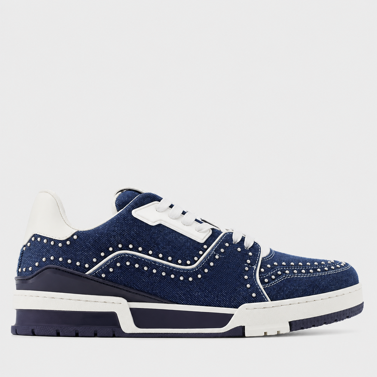 LV Trainer Sneaker W/ Strass