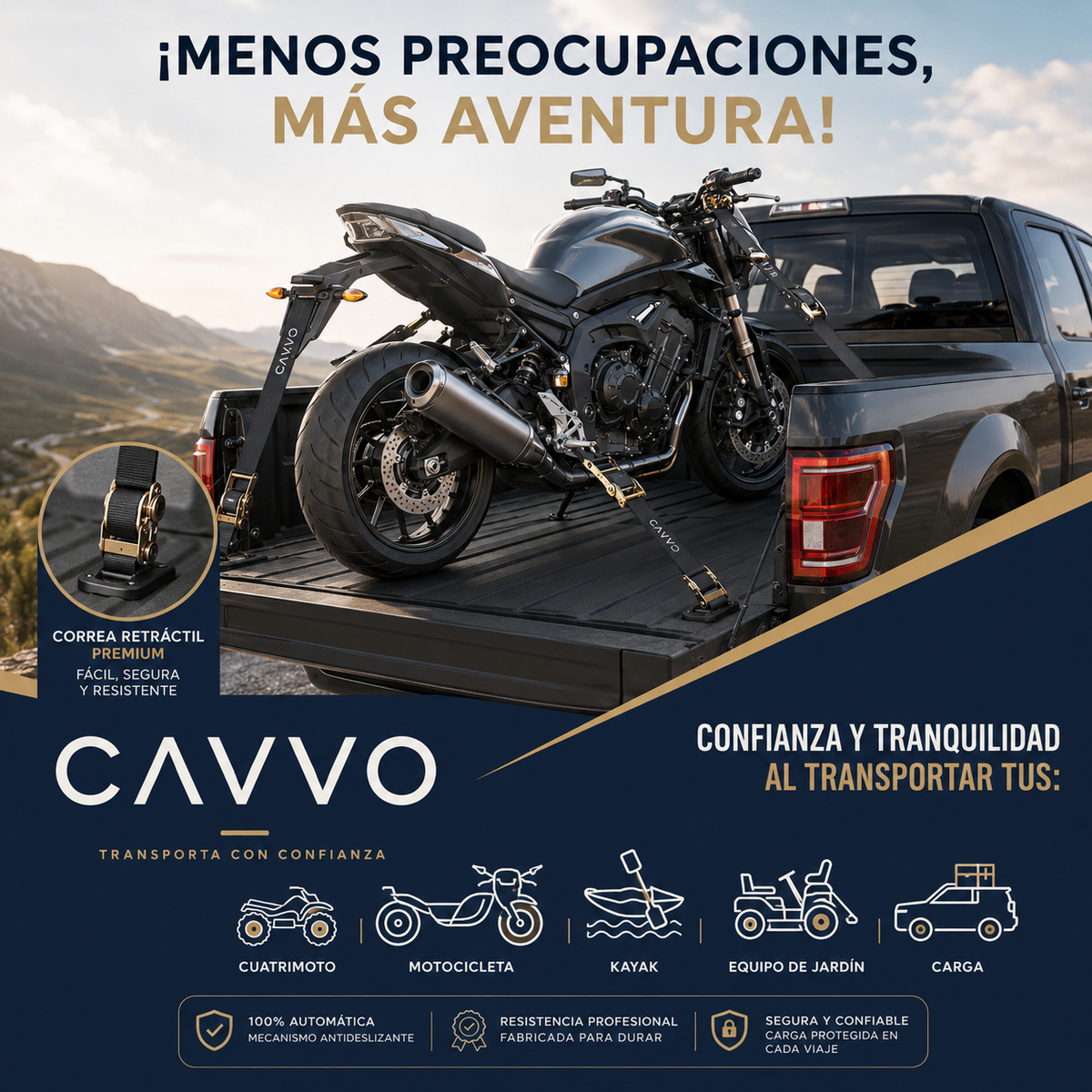 CAVVO® Sistema Retráctil