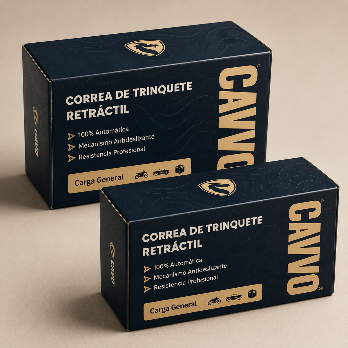 Correa Automática Retráctil CAVVO