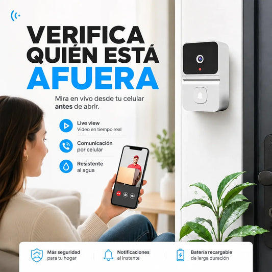 TocaMira™ Con Camara Inteligente + 🌙 Visión nocturna